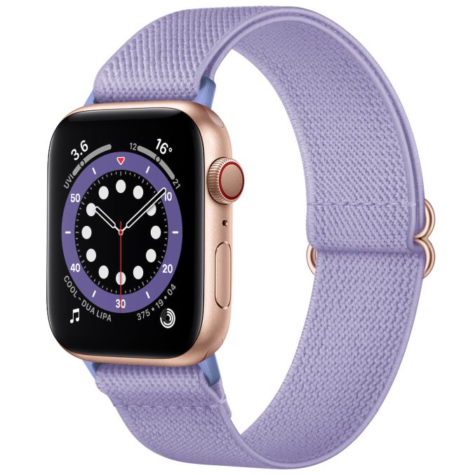Elastisk nylon klokkereim for Apple Watch 41 / 40 / 38 mm - Bilde 13