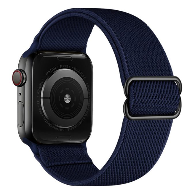 Elastisk nylon klokkereim for Apple Watch 41 / 40 / 38 mm - Bilde 21