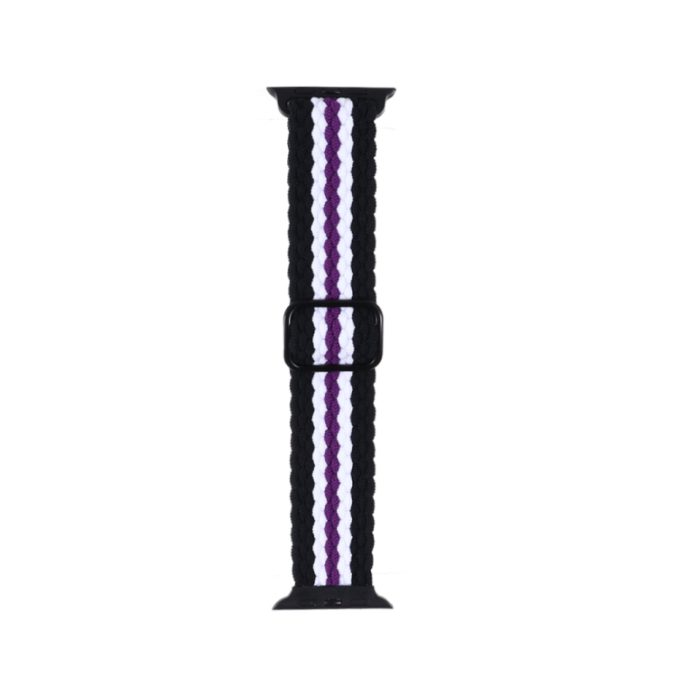 Flettet nylon bånd for Apple Watch 41 / 40 / 38 mm - Bilde 17