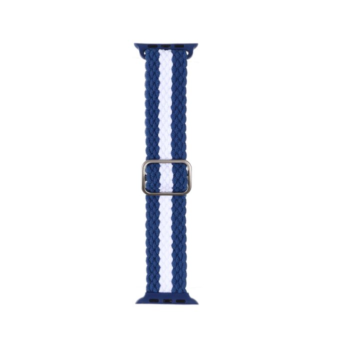 Flettet nylon bånd for Apple Watch 41 / 40 / 38 mm - Bilde 18