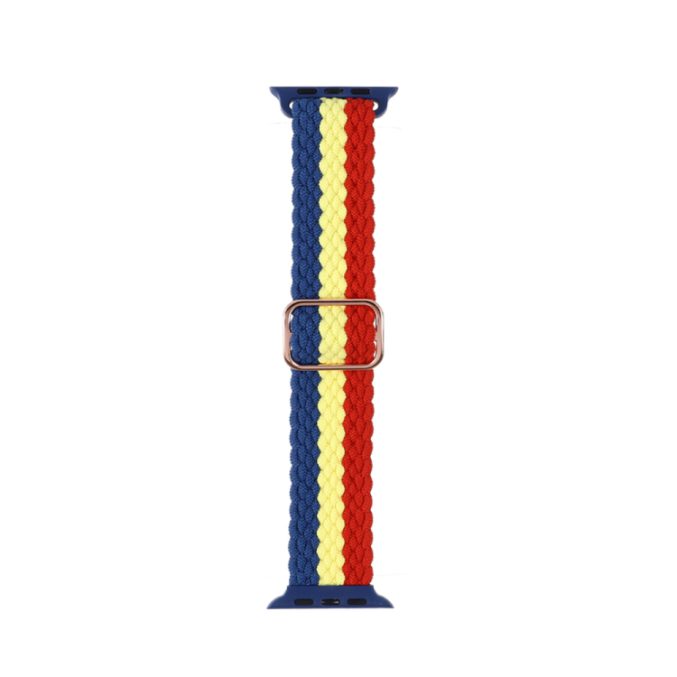 Flettet nylon bånd for Apple Watch 41 / 40 / 38 mm - Bilde 20