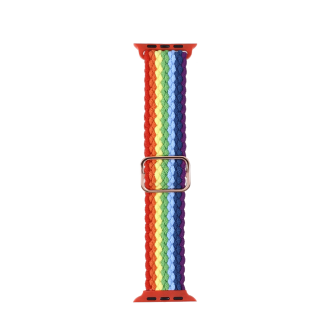Flettet nylon bånd for Apple Watch 41 / 40 / 38 mm