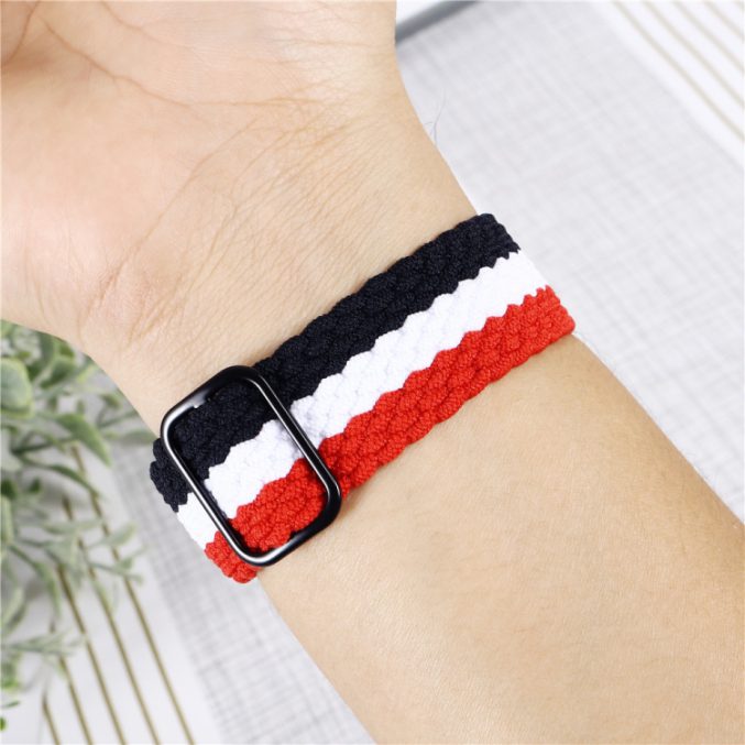 Flettet nylon bånd for Apple Watch 41 / 40 / 38 mm - Bilde 2