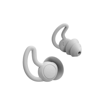 Støyreduserende ørepropper - Lys grå, 2 lags