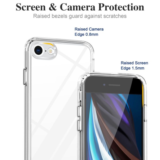 Deksel til iPhone 7 / 8 / SE 2020 / SE 2022 ( Gjennomsiktig ) - Bilde 3