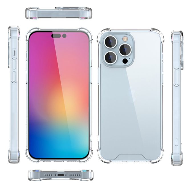 Deksel til iPhone 14 Pro Max (6,7″) – gjennomsiktig - Bilde 5