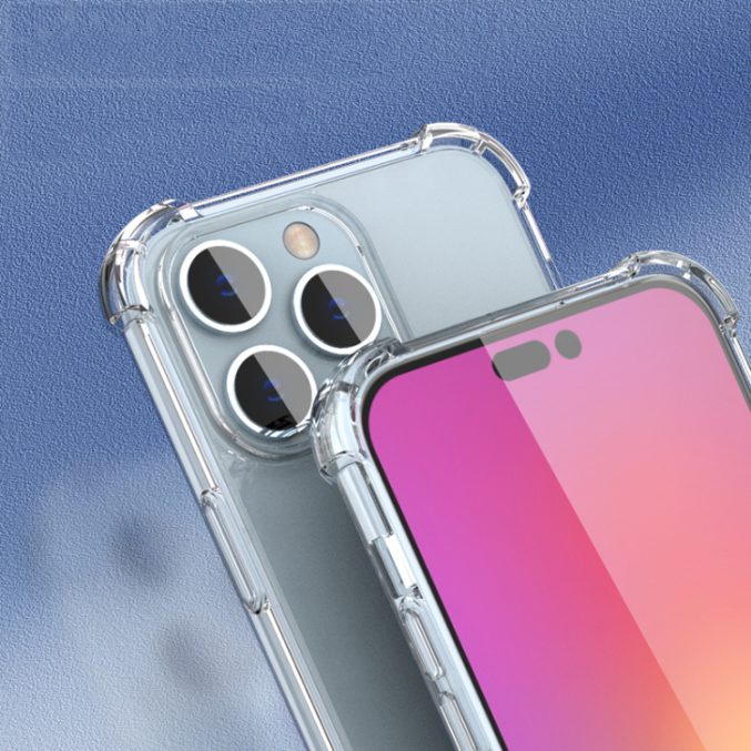 Deksel til iPhone 14 Pro Max (6,7″) – gjennomsiktig - Bilde 4