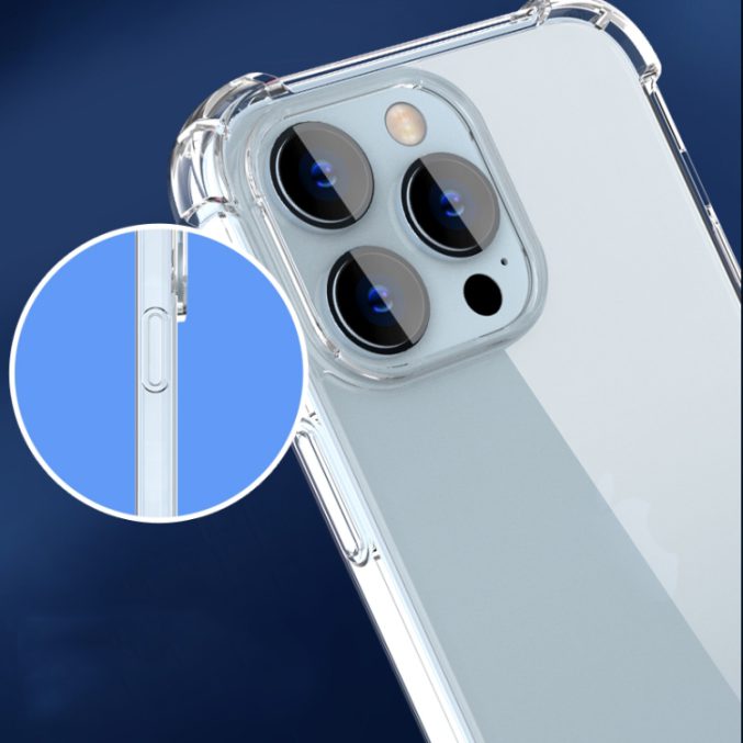 Deksel til iPhone 14 Pro Max (6,7″) – gjennomsiktig - Bilde 3