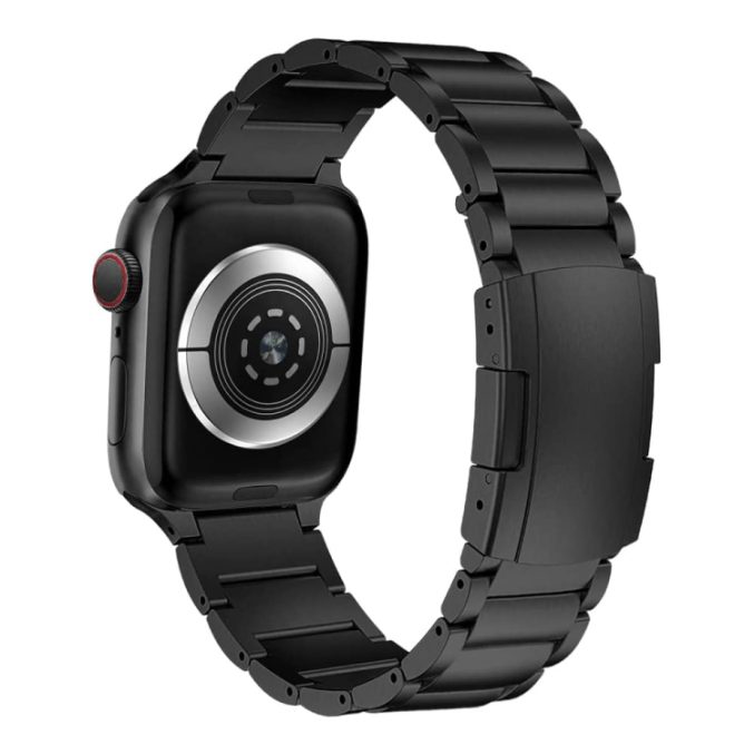 Klokkereim i titanlegering for Apple Watch - Sort