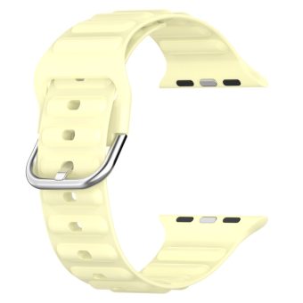 Ocean Ripple klokkereim for Apple Watch Ultra 49 / 45 / 44 mm - Krem hvit
