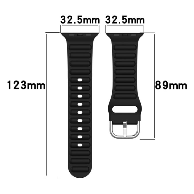 Ocean Ripple klokkereim for Apple Watch 41 / 40 / 38 mm - Bilde 3