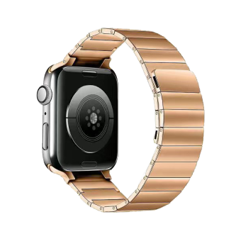 Magnetiske stålbånd for Apple Watch Ultra 49 / 45 / 44  mm - Rose Gull