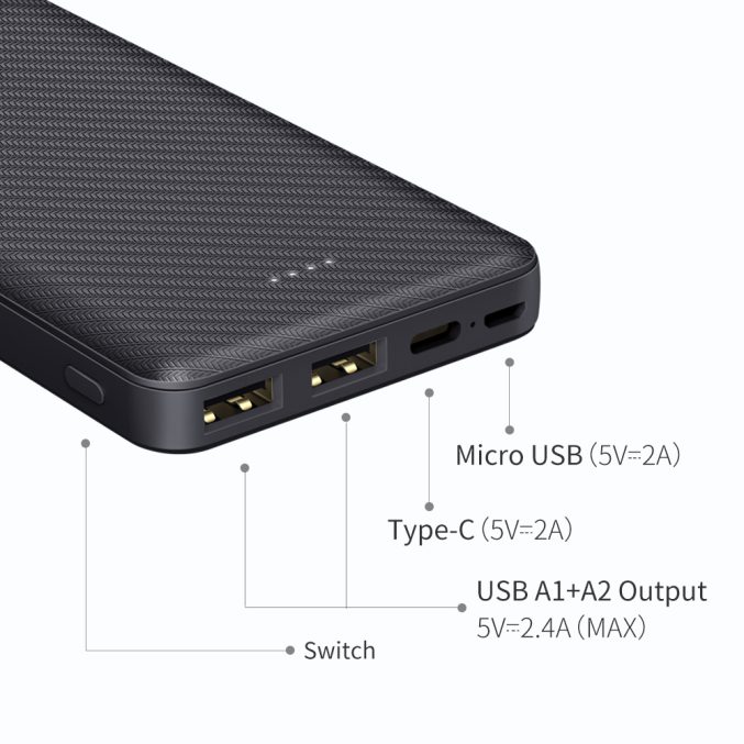 MCDODO Powerbank 10.000mAh - Bilde 11