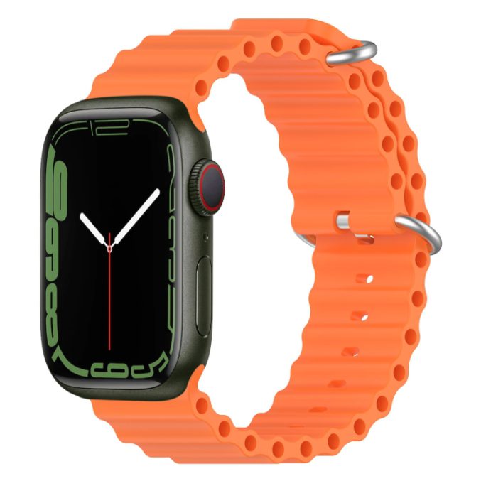 Ocean Silicone klokkereim for Apple Watch 41 / 40 / 38 mm - Bilde 13