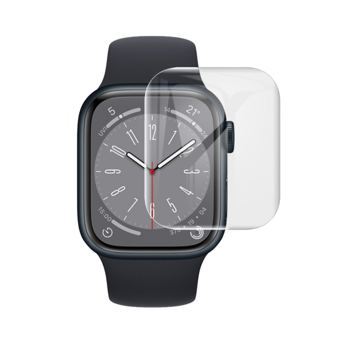 Skjermbeskytter for Apple Watch, 2 stk (hydrogenfilm)
