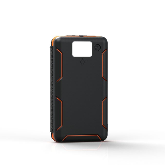 Powerbank med solscellepanel og lommelykt(14000mAh) - Bilde 7