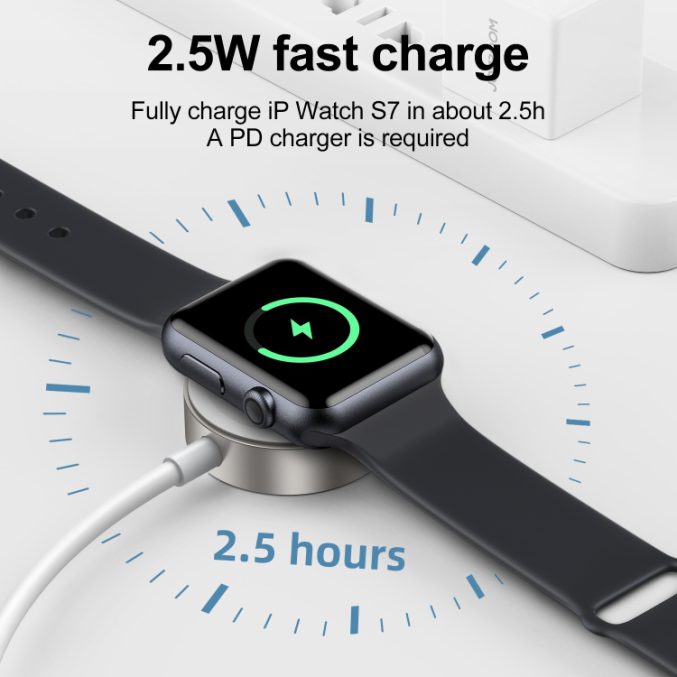 Joyroom Apple Watch ladekabel med USB-C 1,2m - Bilde 4
