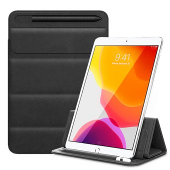 Magnetisk sleeve for iPad 9.7-11 tommer - PU-lærbeskyttelse - Sort