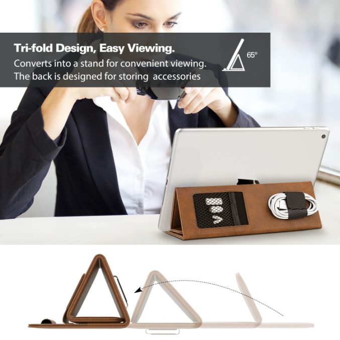 Magnetisk sleeve for iPad 9.7-11 tommer - PU-lærbeskyttelse - Bilde 6