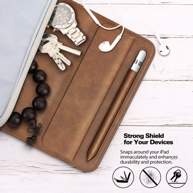 Magnetisk sleeve for iPad 9.7-11 tommer - PU-lærbeskyttelse - Bilde 3
