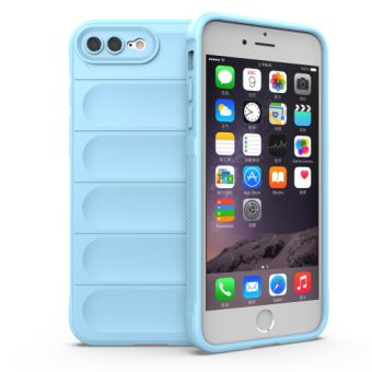 Magic Shield TPU-etui for iPhone SE 2022 / SE 2020 / 8 / 7 - Lys blå