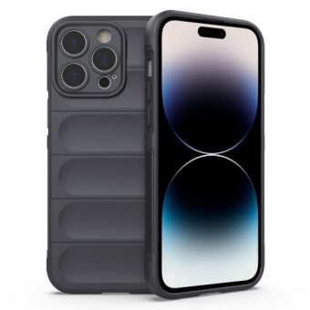 Magic Shield TPU-etui for iPhone 14 Pro - Grå
