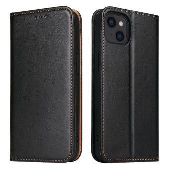 Lommebok etui for iPhone 14 Plus (PU-Lær) - Sort