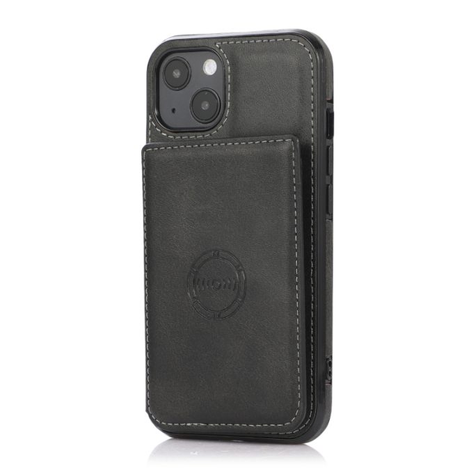 Stilig Magnetisk Etui med Kalveskinnstekstur for iPhone 13 - Bilde 13