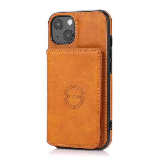Stilig Magnetisk Etui med Kalveskinnstekstur for iPhone 13 - Bilde 7