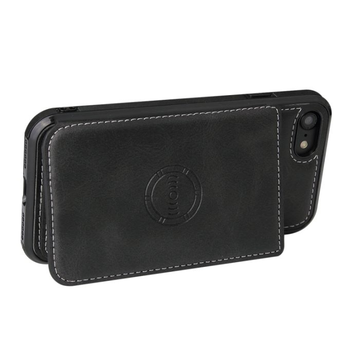 Stilig Magnetisk Etui med Kalveskinnstekstur for iPhone SE 2022 / SE 2020 / 8 / 7 - Bilde 4