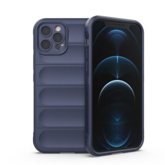 Magic Shield TPU-etui for iPhone 12 Pro - Mørk blå