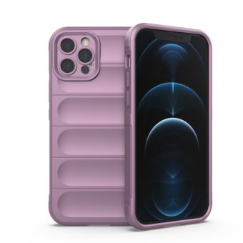Magic Shield TPU-etui for iPhone 12 Pro Max - Lilla