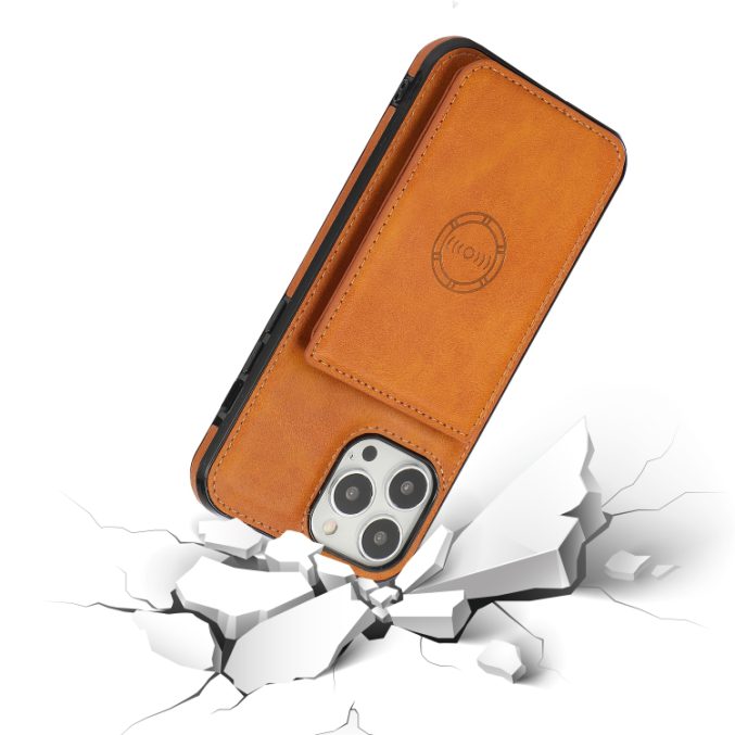 Stilig Magnetisk Etui med Kalveskinnstekstur for iPhone 13 Pro - Bilde 8