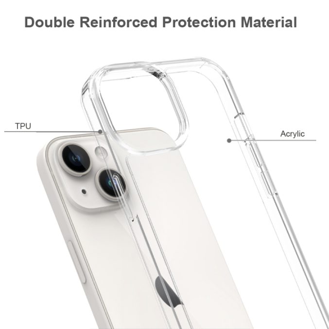 Deksel til iPhone 15 (6,1″) – gjennomsiktig - Bilde 5