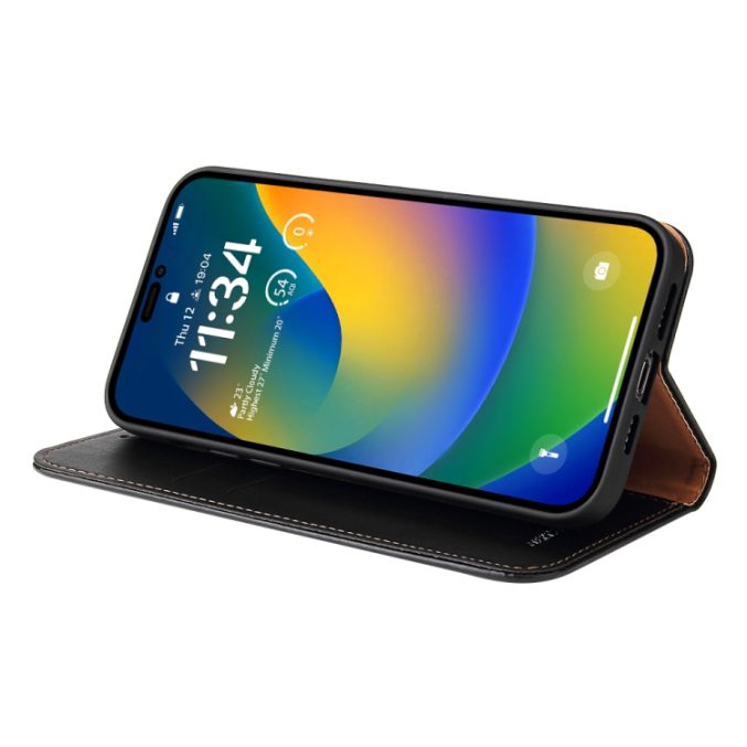 Lommebok etui for iPhone 15 Pro Max (PU-Lær) - Bilde 19