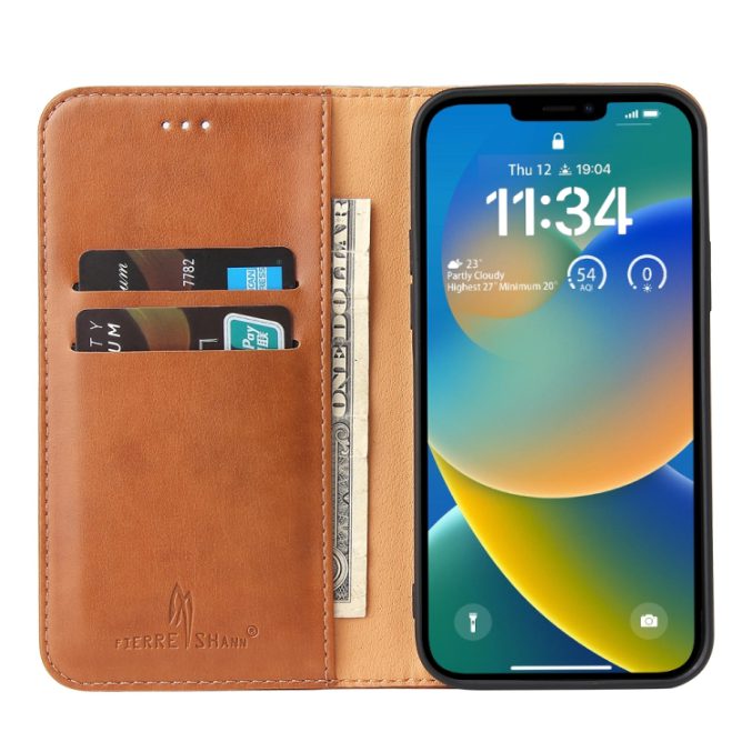 Lommebok etui for iPhone 15 Plus (PU-Lær) - Bilde 9