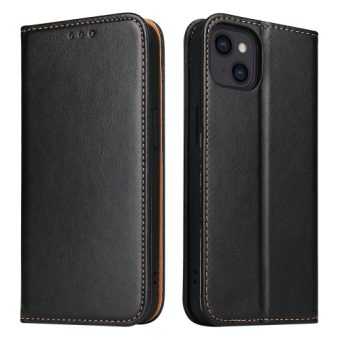 Lommebok etui for iPhone 15 Plus (PU-Lær) - Sort