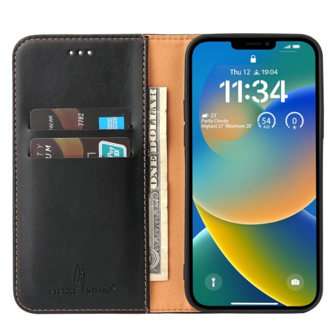 Lommebok etui for iPhone 15 Plus (PU-Lær) - Bilde 3