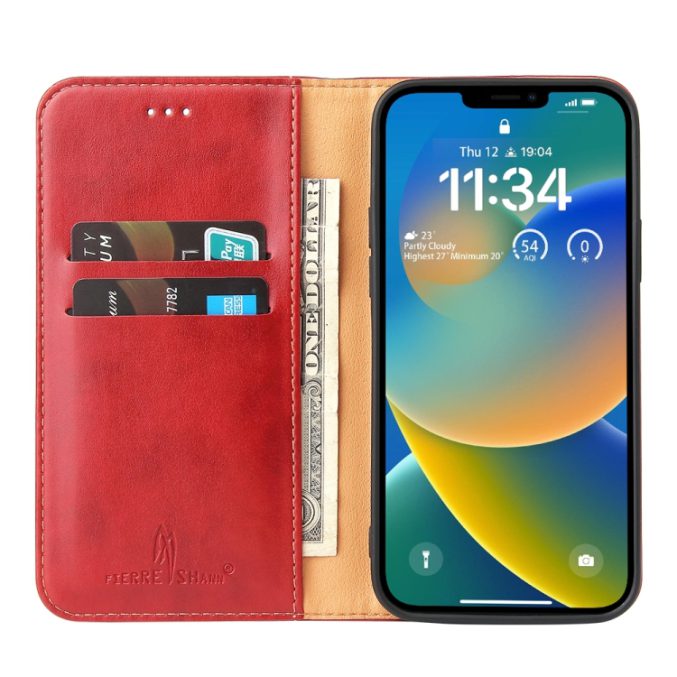 Lommebok etui for iPhone 15 Plus (PU-Lær) - Bilde 21