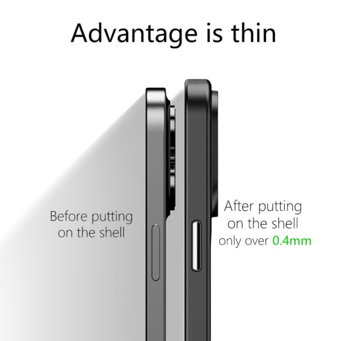 Magsafe karbonfiber deksel for iPhone 14 Pro Max - Bilde 6