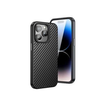 Magsafe karbonfiber deksel på iPhone 15 Pro