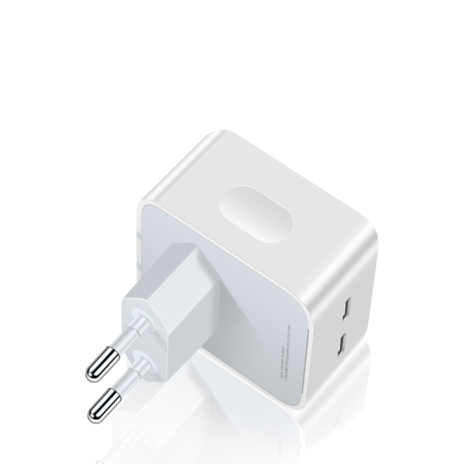 PD 35W Dobbel USB-C Lader