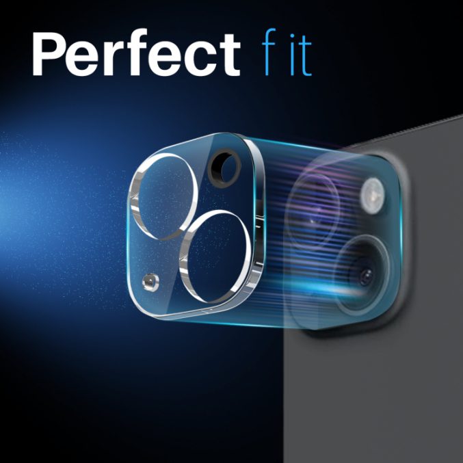 Herdet glass til kamera for iPhone 15 / 15 Plus - Bilde 3