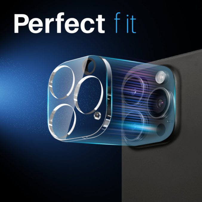 Herdet glass til kamera for iPhone 15 Pro / 15 Pro Max - Bilde 3