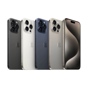 Apple iPhone 15 Pro serie brukt mobiltelefon frontvisning