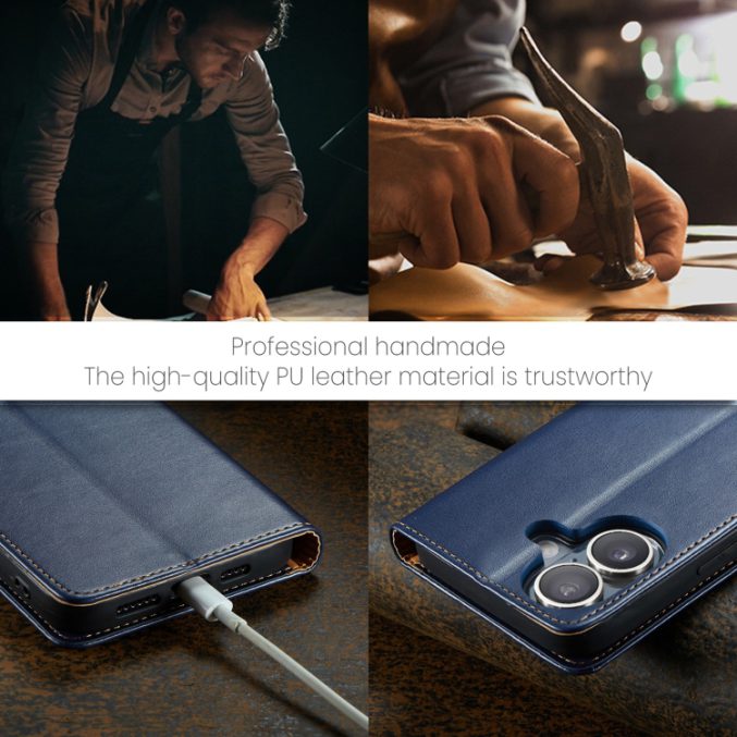 Lommebok etui for iPhone 16 Pro (PU-Lær) - Bilde 19