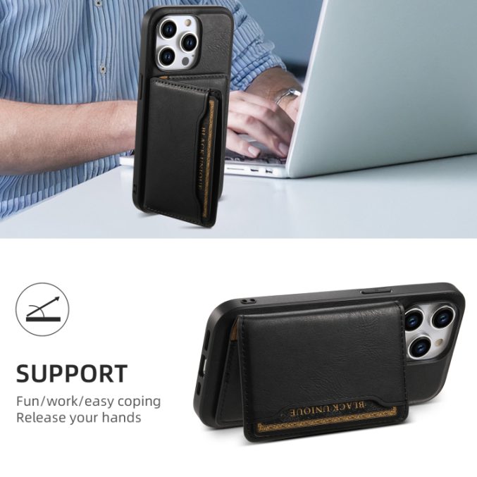 Skinnetui med MagSafe – Avtakbar lommebok for iPhone 15 Plus - Bilde 8