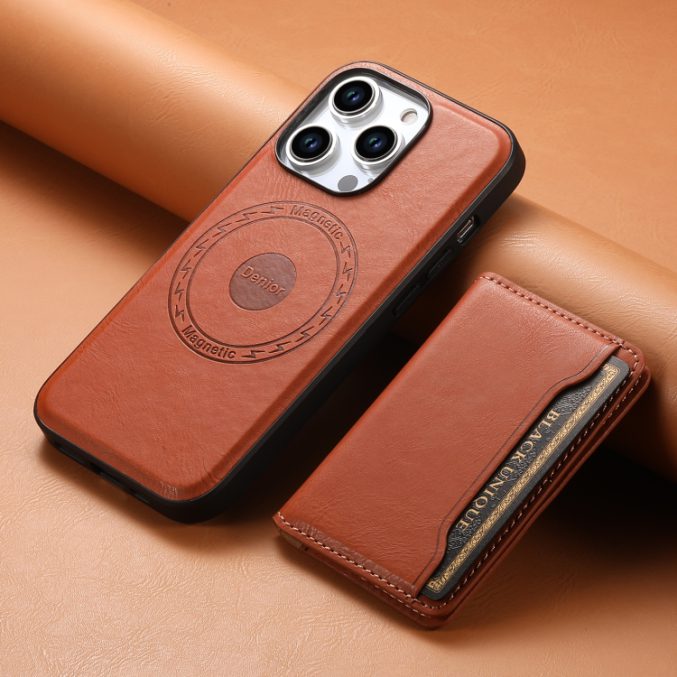 Skinnetui med MagSafe – Avtakbar lommebok for iPhone 15 Plus - Bilde 7