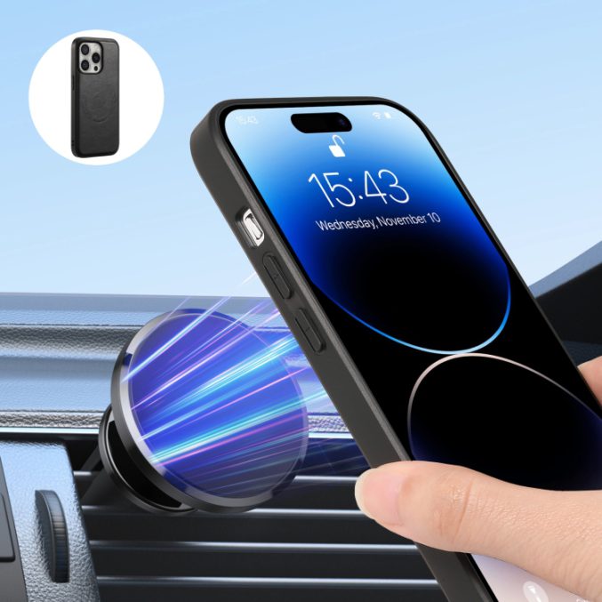 Skinnetui med MagSafe – Avtakbar lommebok for iPhone 16 Pro - Bilde 13