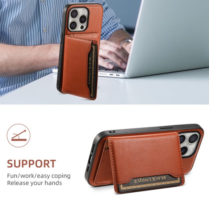 Skinnetui med MagSafe – Avtakbar lommebok for iPhone 16 Pro - Bilde 8